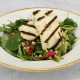 GREENS & GRAINS SALAD WITH HALLOUMI (V)