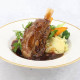 SLOW-COOKED LAMB SHANK*