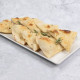 STONE-BAKED GARLIC FLATBREAD (V)